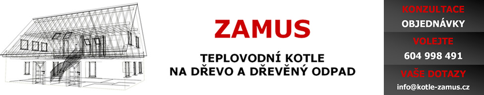 Teplovodní kotle ZAMUS